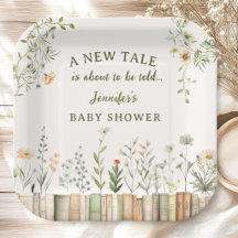 New Tale Library Baby Shower Gender Neutral