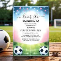 New Team Ball Pitch Fun Soccer Field Gender Reveal