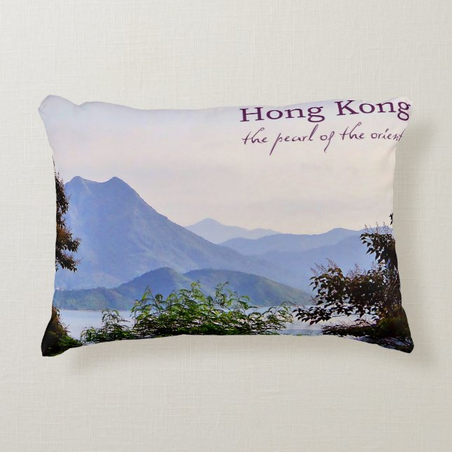 New Territories Hong Kong Decorative Cushion (Front)
