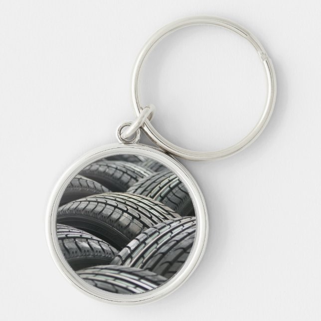New Tires Keychain (Front)