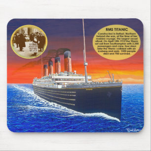 New Titanic mouse pad