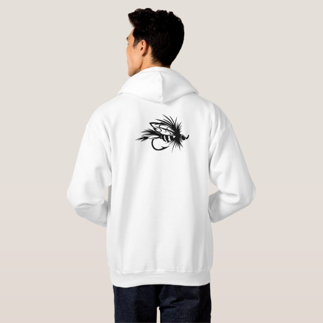 New to Fly Fishing Hoodie (Back Full)