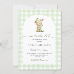 New to the Club Baby Shower Invitation