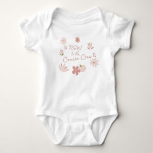 New to the Cousin Crew baby bodysuit