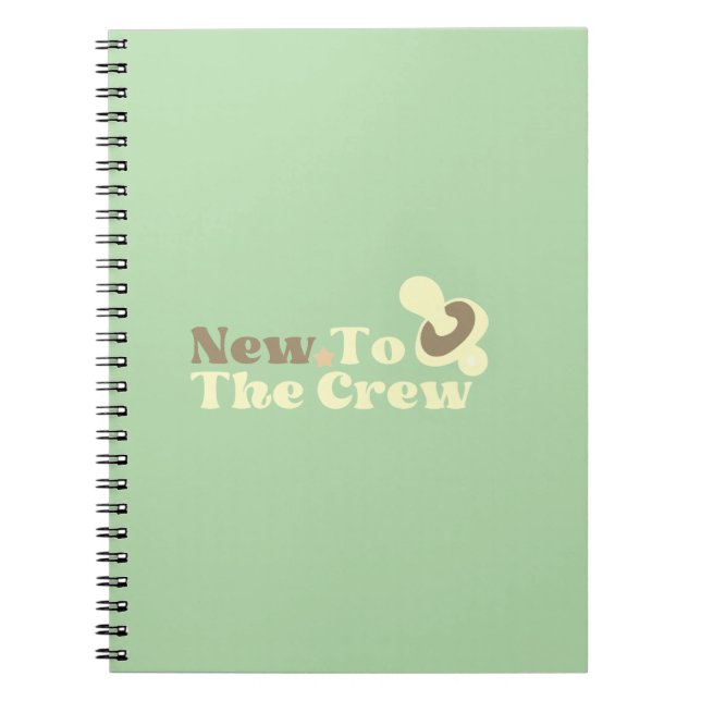 New to the crew notebook (Front)