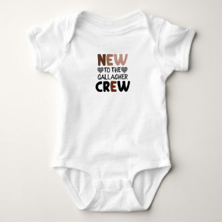 New To The (Family Last Name) Crew Baby Bodysuit