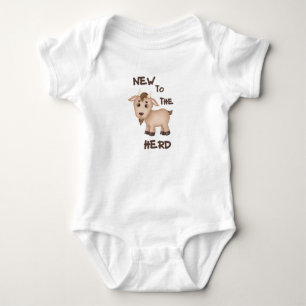 New To The Herd Baby Bodysuit