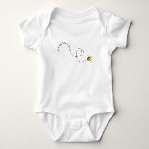 New To The Hive Sweet Bumble Bee Baby Bodysuit
