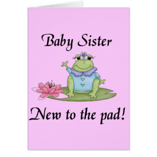 New to the Pad Baby Sister