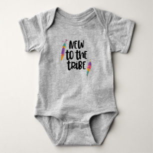 New to the Tribe baby bodysuit