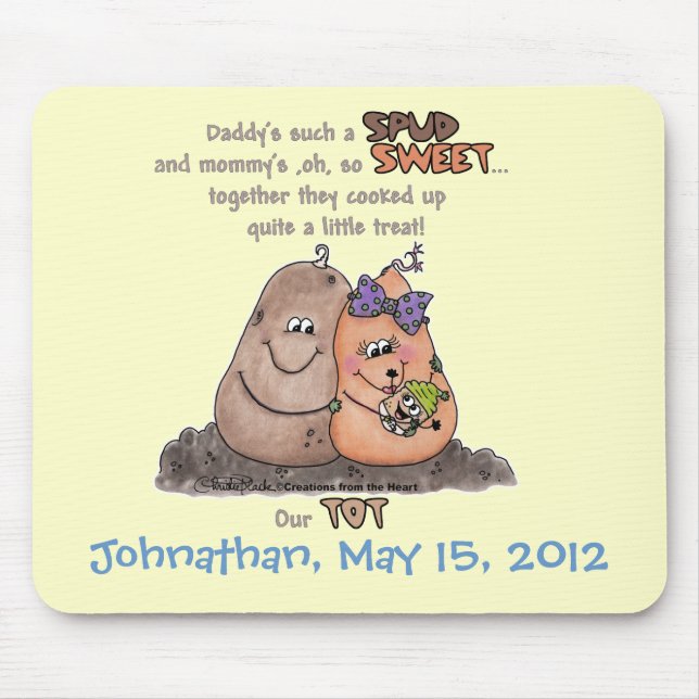New Tot Mouse Mat (Front)