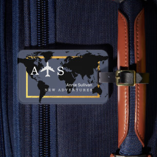 New Travel Adventures Classy Luggage Tag