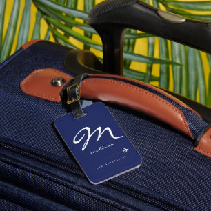 New Travel Adventures personalised Luggage Tag