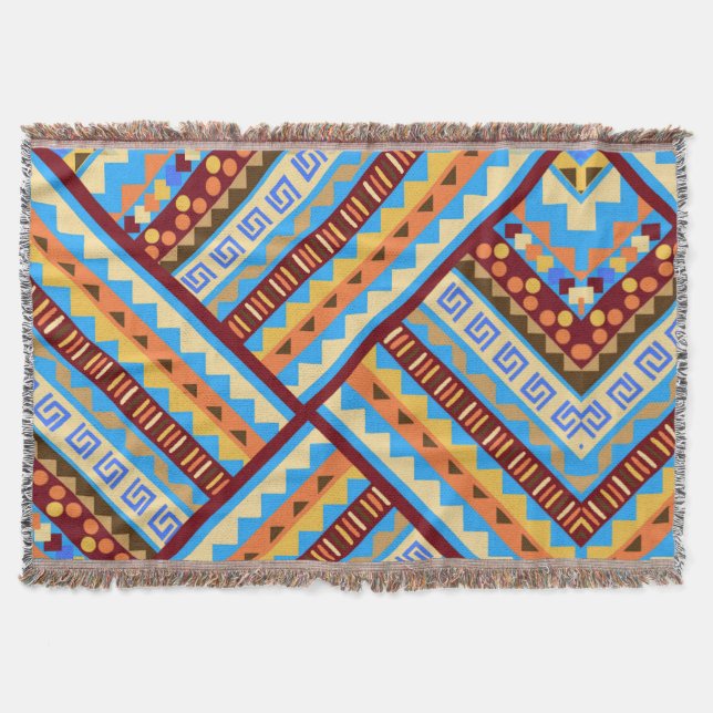 New Tribe Throw Blanket (Front)