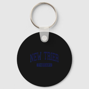 New trier high school hs winnetka il varsity sport key ring