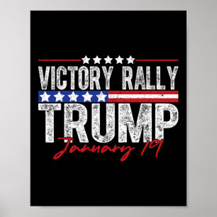 New! Trump Victory Rally Mega Historic The Last Tr Poster