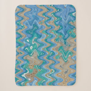 New Turks Pier Abstract 3, 2011 SVP Images Sherpa Blanket