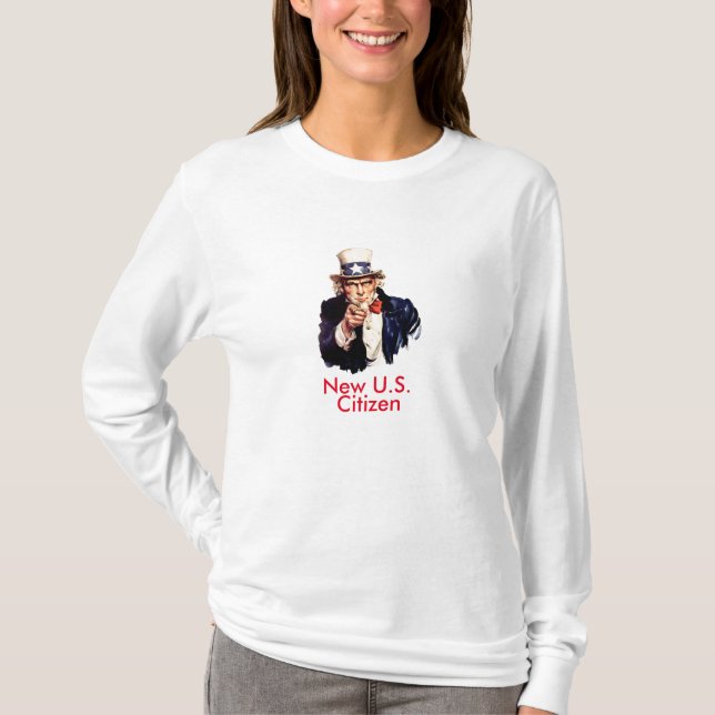 New U.S. Citizen T-Shirt (Front)