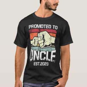 New Uncle 2023 Promoted To Uncle 2023 T-Shirt