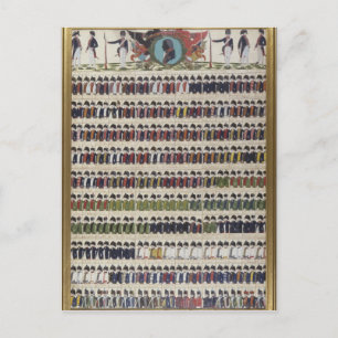 New uniform designs for the Royal Prussian Postcard