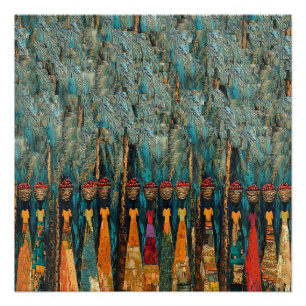 NEW Unique HAITI, Aruba, Antigua Poster