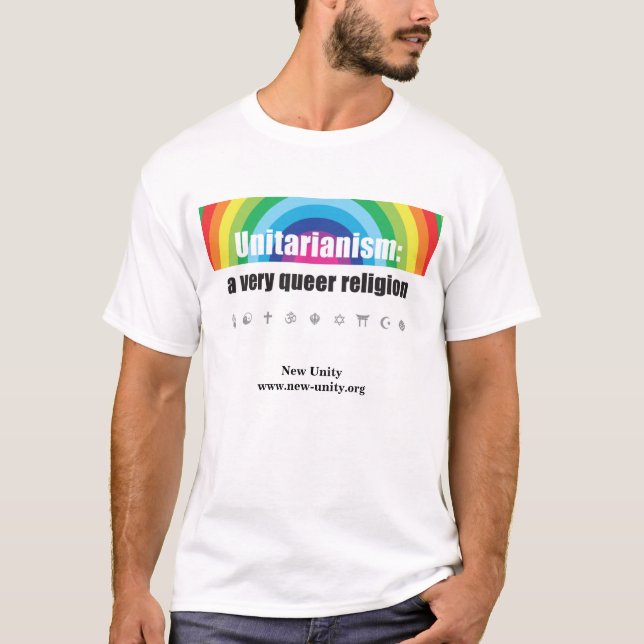 New Unity "Queer Religion" shirt (Front)