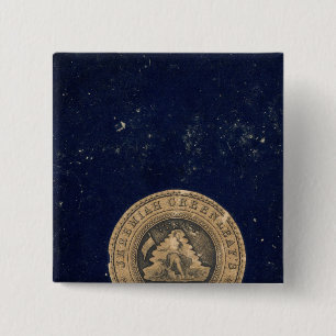 New universal atlas 15 cm square badge