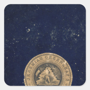 New universal atlas square sticker