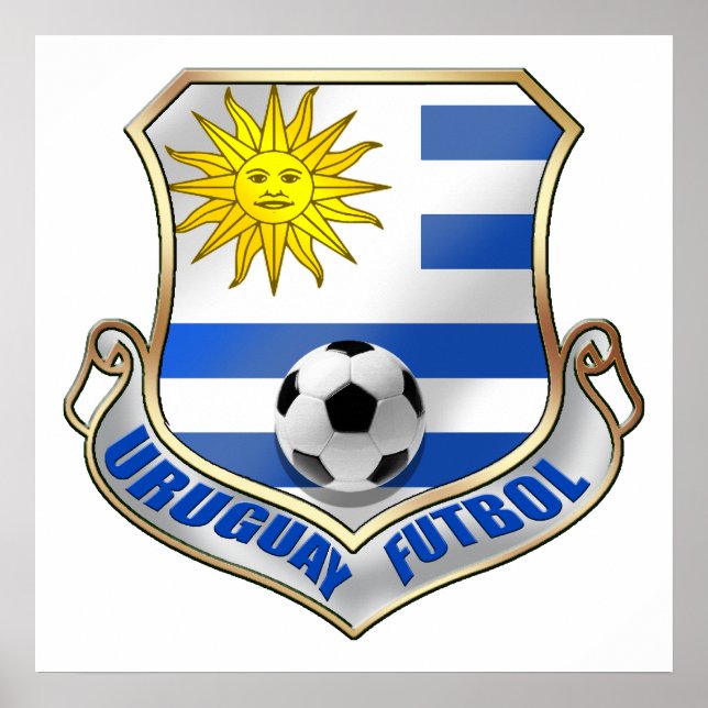 New Uruguay 2010 Fans Futbol badge Poster (Front)