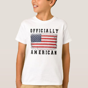 New US Citizen Gift Proud American Citizenship USA T-Shirt