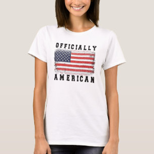 New US Citizen Gift Proud American Citizenship USA T-Shirt