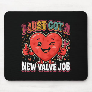 New Valve Job Heart Surgery Recovery Mouse Mat