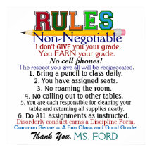 New Version School Teacher's Poster