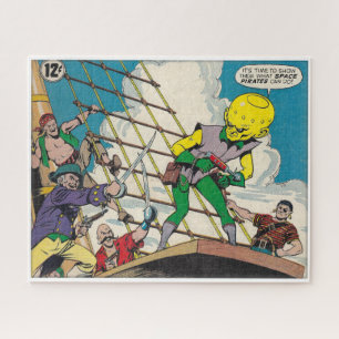 NEW! vintage comic book cover DETAIL Jigsaw Puzzle