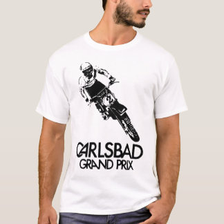 New Vintage Style Carlsbad GP Motocross MX Motorcy T-Shirt
