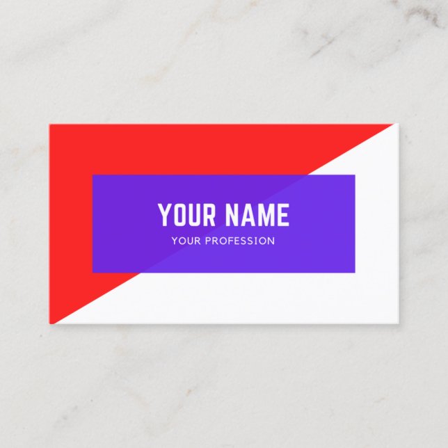 New visiting card design (Front)