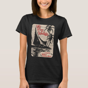 New Waikiki Tiki Bar Hawaiian Style Retro 50s Styl T-Shirt
