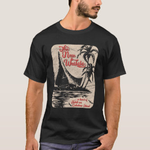 New Waikiki Tiki Bar Hawaiian Style Retro 50s Styl T-Shirt