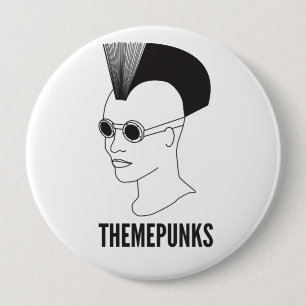 New Wave Punk Button