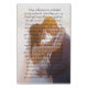 NEW! Wedding Vows Faux Wrapped Canvas Print -24x36