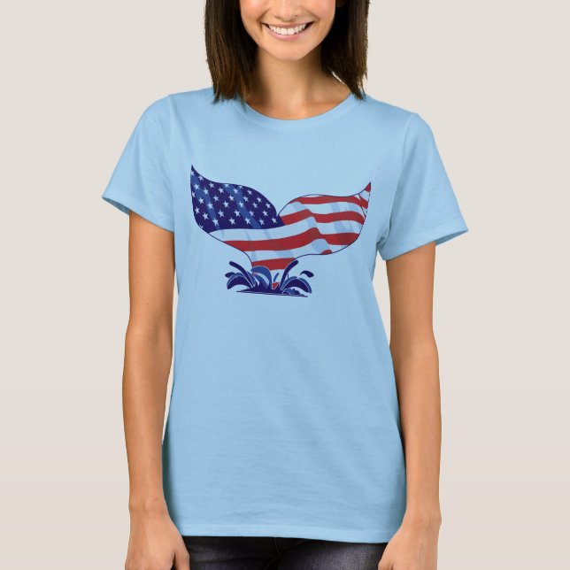 New-Whale-Tail-[Converted] T-Shirt (Front)