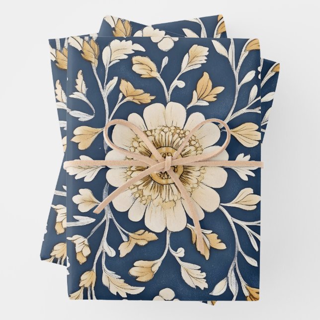 New William Morris  Wrapping Paper Sheet (In situ)