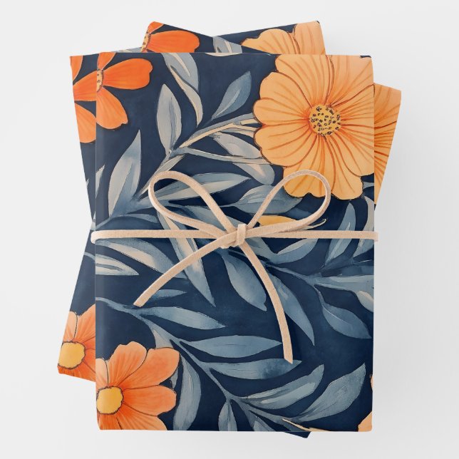 New William Morris  Wrapping Paper Sheet (In situ)