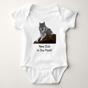 New Wolf in the Pack Baby Bodysuit