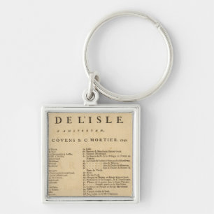 New World Atlas Key Ring
