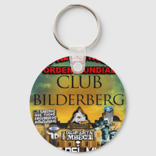 NEW WORLD ORDER ILLUMINATI BILDERGERG KEY RING