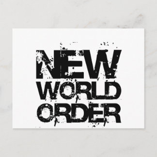 New World Order Postcard