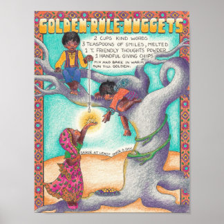 New World Recipes - Golden Rule Nuggets Poster
