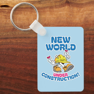 New World Under Construction - JW Volunteer Key Ring