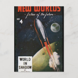 New Worlds 4_Pulp Art Postcard
